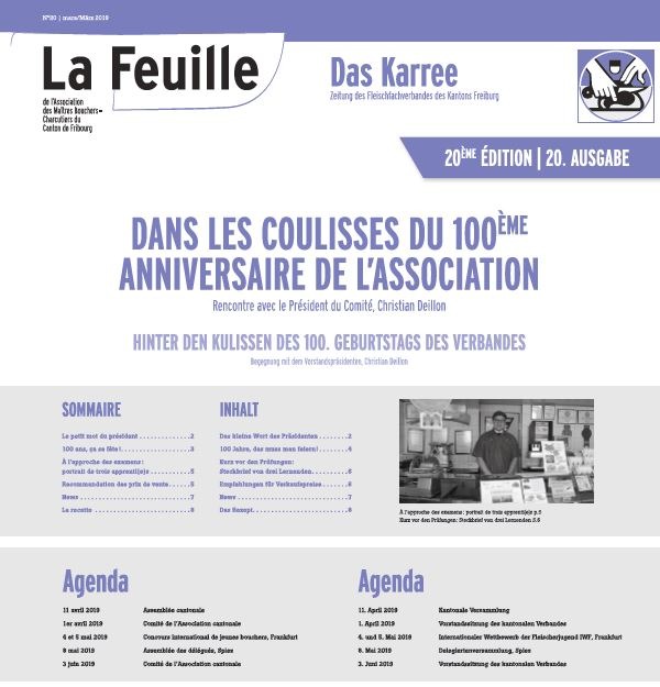 Image La Feuille - mars 2019